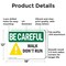 Signmission Safety Culture Sign, 18 in Width, Aluminum, Rectangle OS-2PACK-BC-A-1218-L-10060 - alternate 7